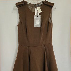 Alexander McQueen Militaire Dress Olive green